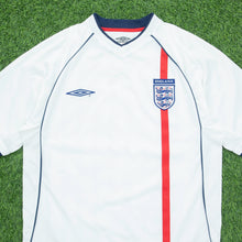 Load image into Gallery viewer, 1995 1997 England Gascoigne 8 Home Football Shirt Size XL Euro 1996 Genuine Original (Copy 3)
