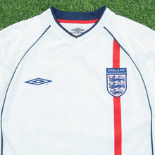 Load image into Gallery viewer, 1995 1997 England Gascoigne 8 Home Football Shirt Size XL Euro 1996 Genuine Original (Copy 3)
