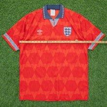 Load image into Gallery viewer, 1995 1997 England Gascoigne 8 Home Football Shirt Size XL Euro 1996 Genuine Original (Copy 5)
