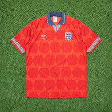 Load image into Gallery viewer, 1995 1997 England Gascoigne 8 Home Football Shirt Size XL Euro 1996 Genuine Original (Copy 5)
