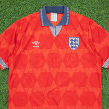 Load image into Gallery viewer, 1995 1997 England Gascoigne 8 Home Football Shirt Size XL Euro 1996 Genuine Original (Copy 5)
