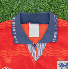 Load image into Gallery viewer, 1995 1997 England Gascoigne 8 Home Football Shirt Size XL Euro 1996 Genuine Original (Copy 5)
