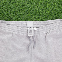 Load image into Gallery viewer, (2005) Adidas Small Spell Out Logo Embroidered Grey Sweat Shorts - L (30-34”)
