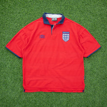 Load image into Gallery viewer, 1995 1997 England Gascoigne 8 Home Football Shirt Size XL Euro 1996 Genuine Original (Copy 7)
