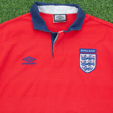 Load image into Gallery viewer, 1995 1997 England Gascoigne 8 Home Football Shirt Size XL Euro 1996 Genuine Original (Copy 7)
