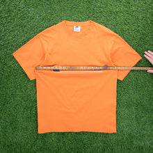 Load image into Gallery viewer, (1997) Nike Tiger Woods Golf Large Spell Out Graphic Orange T-Shirt - M/L
