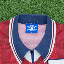 Load image into Gallery viewer, 1995 1997 England Gascoigne 8 Home Football Shirt Size XL Euro 1996 Genuine Original (Copy 8)
