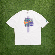 Load image into Gallery viewer, Nike Large Swoosh Graphic White T-Shirt - XL
