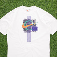 Load image into Gallery viewer, Nike Large Swoosh Graphic White T-Shirt - XL
