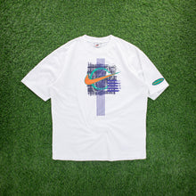 Load image into Gallery viewer, Nike Large Swoosh Graphic White T-Shirt - XL
