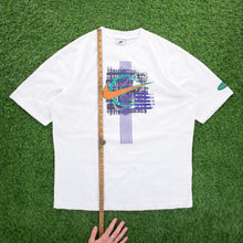 Load image into Gallery viewer, Nike Large Swoosh Graphic White T-Shirt - XL
