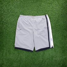 Load image into Gallery viewer, (2003) Nike Small Swoosh Spell Out Embroidered Taping Grey Sports Shorts - XL/XXL (34-38”)
