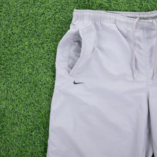 Load image into Gallery viewer, (2003) Nike Small Swoosh Spell Out Embroidered Taping Grey Sports Shorts - XL/XXL (34-38”)
