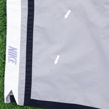 Load image into Gallery viewer, (2003) Nike Small Swoosh Spell Out Embroidered Taping Grey Sports Shorts - XL/XXL (34-38”)
