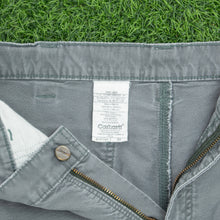 Load image into Gallery viewer, Carhartt Carpenter Workwear Canvas Grey Shorts - 34”
