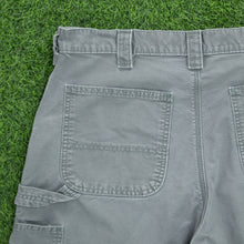 Load image into Gallery viewer, Carhartt Carpenter Workwear Canvas Grey Shorts - 34”
