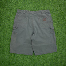 Load image into Gallery viewer, Carhartt Carpenter Workwear Canvas Grey Shorts - 40”
