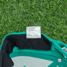 Load image into Gallery viewer, 1993 Nike 3D Swoosh Logo Embroidered Turquoise Green Purple Nylon SnapBack Cap - One Size
