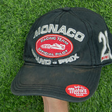 Load image into Gallery viewer, Monaco Grand-Prix Racing Team Pilot 29 Monte-Carlo Black Cap - One Size

