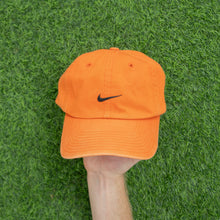 Load image into Gallery viewer, 2000 Nike Small Centre Swoosh Embroidered Orange Cap - One Size
