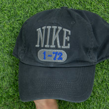 Load image into Gallery viewer, Nike 1-72 Spell Out Embroidered Black Cap - One Size
