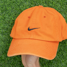 Load image into Gallery viewer, 2000 Nike Small Centre Swoosh Embroidered Orange Cap - One Size
