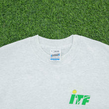 Load image into Gallery viewer, ITF International Tennis Federation Logo Double Sided Graphic Deadstock Screen Stars Single Stitch T-Shirt - XL
