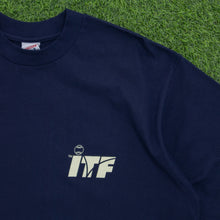 Load image into Gallery viewer, (1997) ITF Satellite Circuits International Tennis Federation Logo Double Sided Graphic Deadstock JERZEES T-Shirt - L/XL
