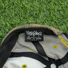 Load image into Gallery viewer, Mossimo Cursive Embroidered Plaid Wool Blend Twill Two Tone 6-Panel Snapback Cap - One Size
