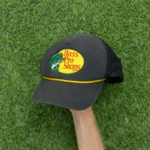 Load image into Gallery viewer, Bass Pro Shops Embroidered Rope Trucker Snapback Cap - One Size
