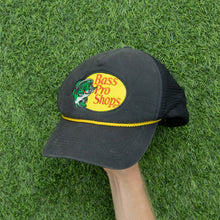 Load image into Gallery viewer, Bass Pro Shops Embroidered Rope Trucker Snapback Cap - One Size
