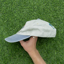 Load image into Gallery viewer, Hard Rock Cafe Memphis Save The Planet Love All Serve All Corduroy Denim Two Tone 6-Panel Snapback Cap - One Size
