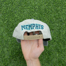 Load image into Gallery viewer, Hard Rock Cafe Memphis Save The Planet Love All Serve All Corduroy Denim Two Tone 6-Panel Snapback Cap - One Size
