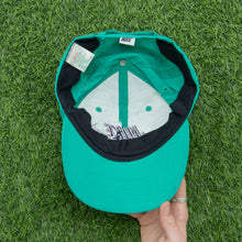 Load image into Gallery viewer, 1993 Nike 3D Swoosh Logo Embroidered Turquoise Green Purple Nylon SnapBack Cap - One Size
