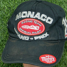 Load image into Gallery viewer, Monaco Grand-Prix Racing Team Pilot 29 Monte-Carlo Black Cap - One Size
