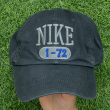 Load image into Gallery viewer, Nike 1-72 Spell Out Embroidered Black Cap - One Size
