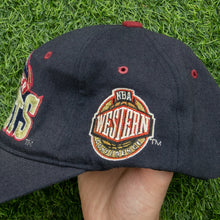 Load image into Gallery viewer, Denver Nuggets Starter Western Conference NBA Basketball 6-Panel Flexfit Fitted Cap - One Size
