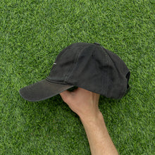 Load image into Gallery viewer, 1998 Nike Small Swoosh Embroidered Black Two Tone 6-Panel Cap - One Size
