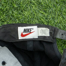 Load image into Gallery viewer, 1998 Nike Small Swoosh Embroidered Black Two Tone 6-Panel Cap - One Size

