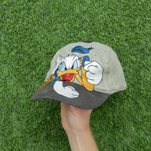 Load image into Gallery viewer, Donald Duck Cursing Disney Two Tone 6-Panel SnapBack Cap - One Size
