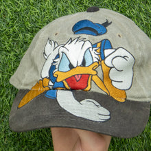 Load image into Gallery viewer, Donald Duck Cursing Disney Two Tone 6-Panel SnapBack Cap - One Size

