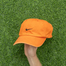 Load image into Gallery viewer, 2000 Nike Small Centre Swoosh Embroidered Orange Cap - One Size
