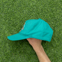 Load image into Gallery viewer, Miami Dolphins NFL Embroidered Logo Two Tone 6-Panel Snapback Cap - One Size
