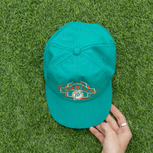 Load image into Gallery viewer, Miami Dolphins NFL Embroidered Logo Two Tone 6-Panel Snapback Cap - One Size
