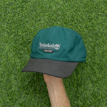 Load image into Gallery viewer, Timberland Performance Gore-Tex Polartec Embroidered Spell Out Waterproof Earflap Trapper 6-Panel Cap - One Size
