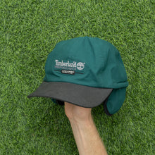Load image into Gallery viewer, Timberland Performance Gore-Tex Polartec Embroidered Spell Out Waterproof Earflap Trapper 6-Panel Cap - One Size
