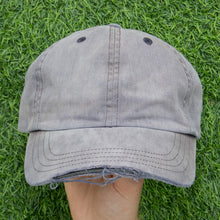 Load image into Gallery viewer, Polo Ralph Lauren Spell Out Embroidered Distressed Faded 6-Panel Baseball Cap - One Size
