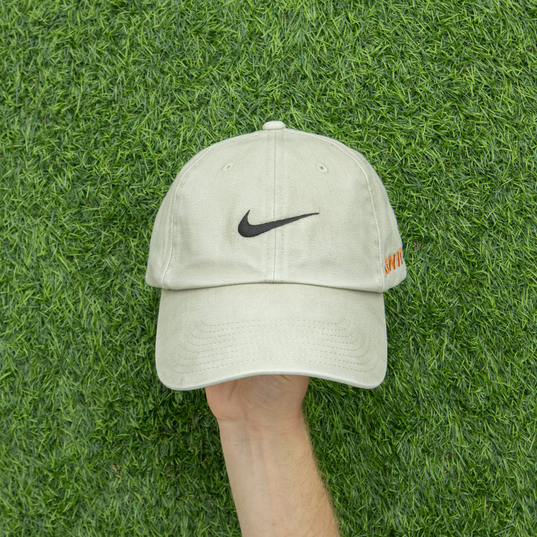 2009 Nike Ignite Golf Small Swoosh Spell Out Embroidered Two Tone 6-Panel Cap - One Size