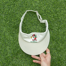 Load image into Gallery viewer, Euro Disney Mickey Mouse Golf Embroidered Two Tone Visor Cap - One Size
