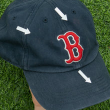 Load image into Gallery viewer, Boston Red Sox MLB ‘47 Forty Seven Two Tone 6-Panel Flexfit Fitted Baseball Cap - L / One Size
